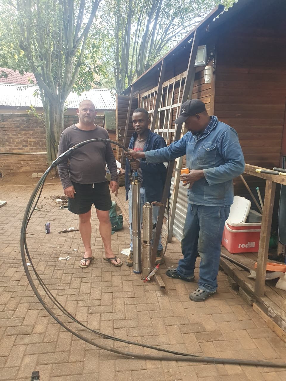 Borehole Installation Team